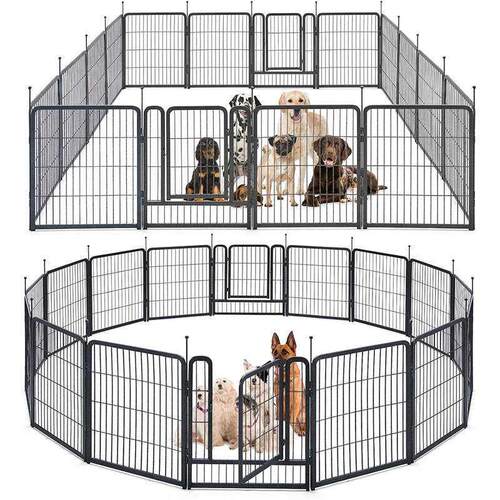 宠物围栏室内室外可折叠加粗加密鸡笼兔笼鸡围栏狗围栏柯基比熊笼