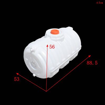 食品级塑料桶家用卧式桶储水桶加厚带水龙头加厚塑料圆形水桶200L