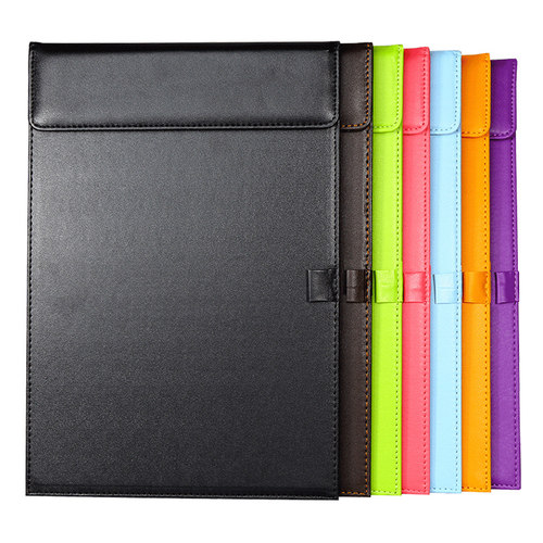 商务办公写字垫板夹皮革写字板会议垫高档签字板夹板A4板文件夹板