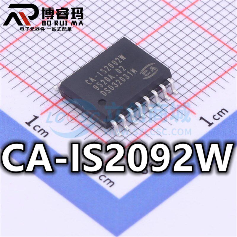 全新原装 CA-IS2092W 封装SOIC-16 RS485/RS422收发器IC芯片 现货