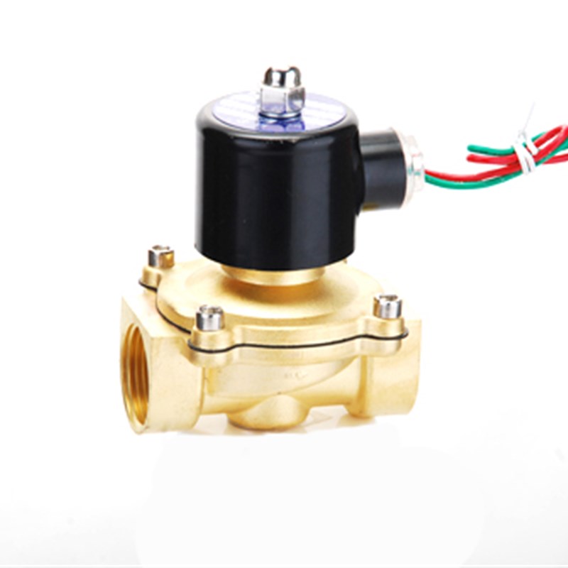 电控水阀DN25 太阳能进水电磁阀 AC220V 全铜阀体 质量保证