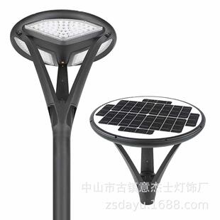 新款私模众星捧月太阳能接电户外灯压铸铝小区别墅公园景观庭院灯