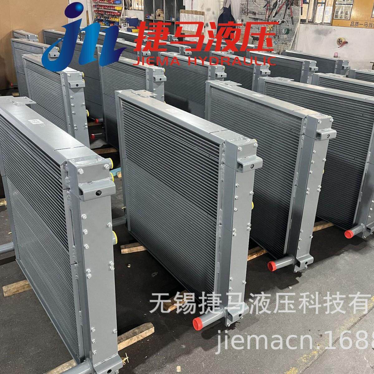 空压机散热器7.5kw37kw55KW75螺杆压缩机冷却器铝制板翅式换热器