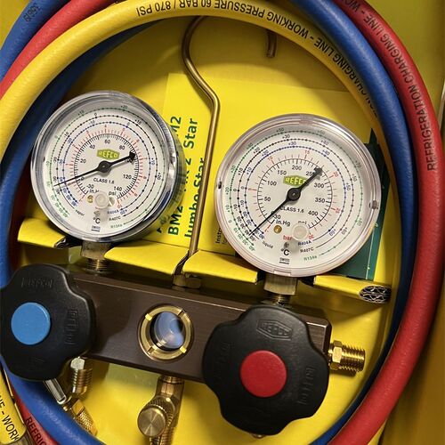 原装 Refco威科 空调加氟表组R22 BM2-6-DS-R22 冷媒加液管制冷