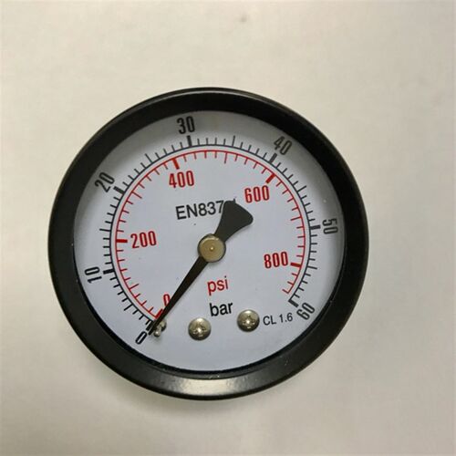 轴向压力表 直径50mm 压力 60bar 800psi y-50z 螺纹PT1/8 ZG1/8