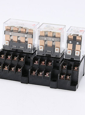 上海普正HH52P小型中间电磁继电器HH54P HH62P AC220V 12V DC24V