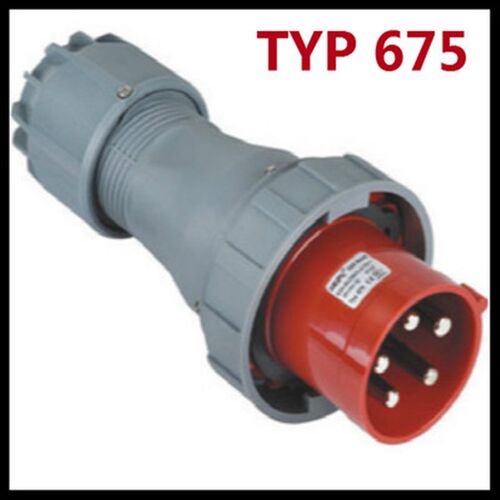 WEIPU 威浦 工业插头 航空插头接头 连接器 TYP675(63A5芯)IP67