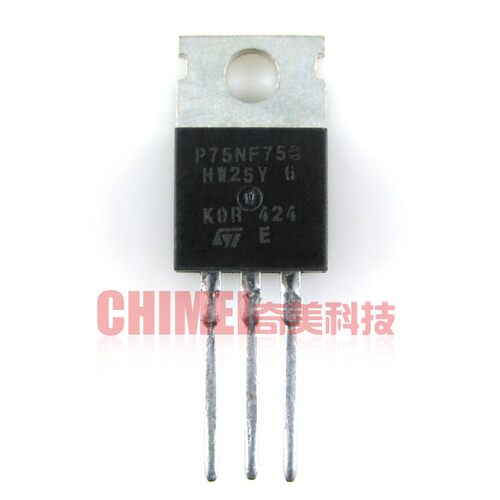 【原装拆机】75N75 ST P75NF75 电动车零配件 MOS场效应管 控制器
