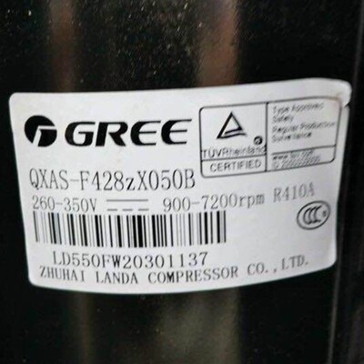 QXAS-F428zX050F QXAS-F428zX050A/B原装全新凌达压缩机R410A