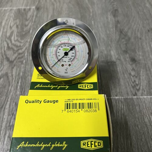 原装正品REFCO威科冷媒压力表空调机组油表MR-205/305-DS-MULTI