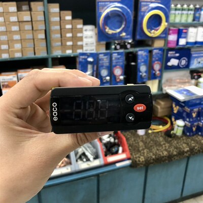 eaco意控电子温控器EC103代替C30C33制冷化霜风机中文菜单双传感