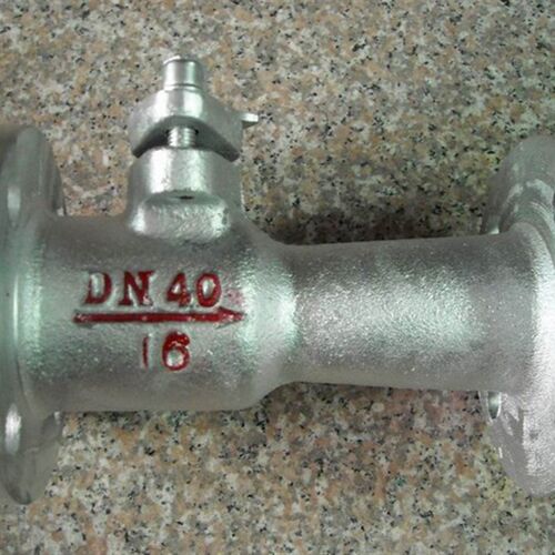 QJ41M/FQ41MF-25C一体式法兰铸钢高温排污球阀 DN40 40
