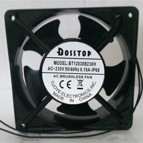 BOSSTOP 12038 12cm 220V BT12038B230H机柜静音轴流风机散热风扇
