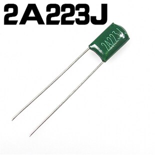 涤纶电容器 2A223J 100V 22nF 0.022uF聚酯薄膜电容 现货现货