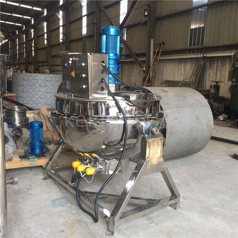 电加热全自动炒馅机辣椒牛肉酱月饼馅豆沙秋梨膏奶豆腐夹层锅