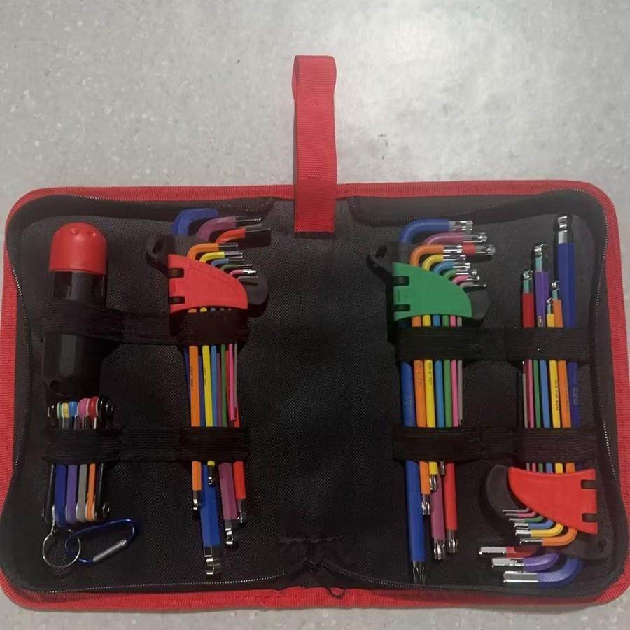 彩色内六角扳手套装加长套装内六方6角圆球头六棱手动扳手,五金/工具,内六角扳手,淘宝优惠券,粉丝福利购,淘宝优惠卷