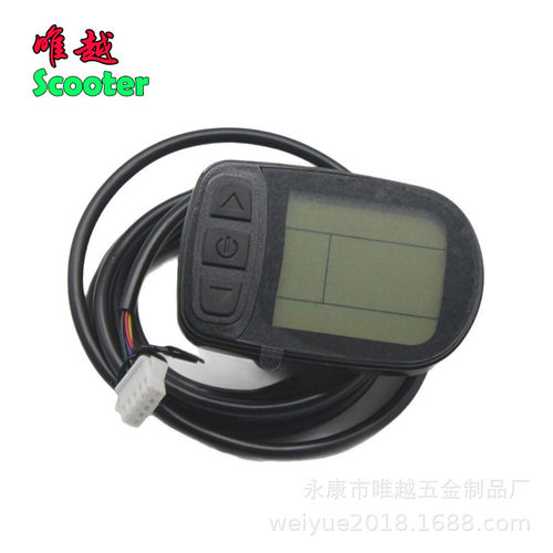 昆腾 KT-LCD5 山地自行车改装LCD显示器 自行车改装液晶仪表