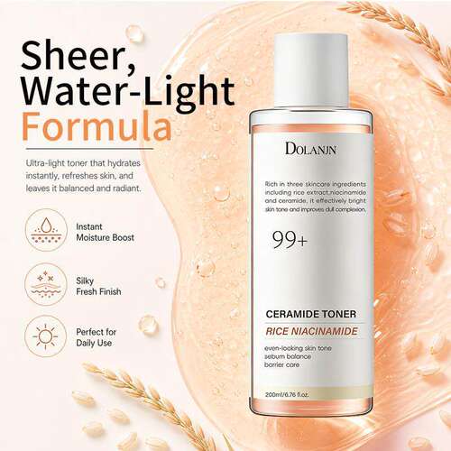Rice Niacinamide Ceramide Toner 大米烟酰胺神经酰胺爽肤水