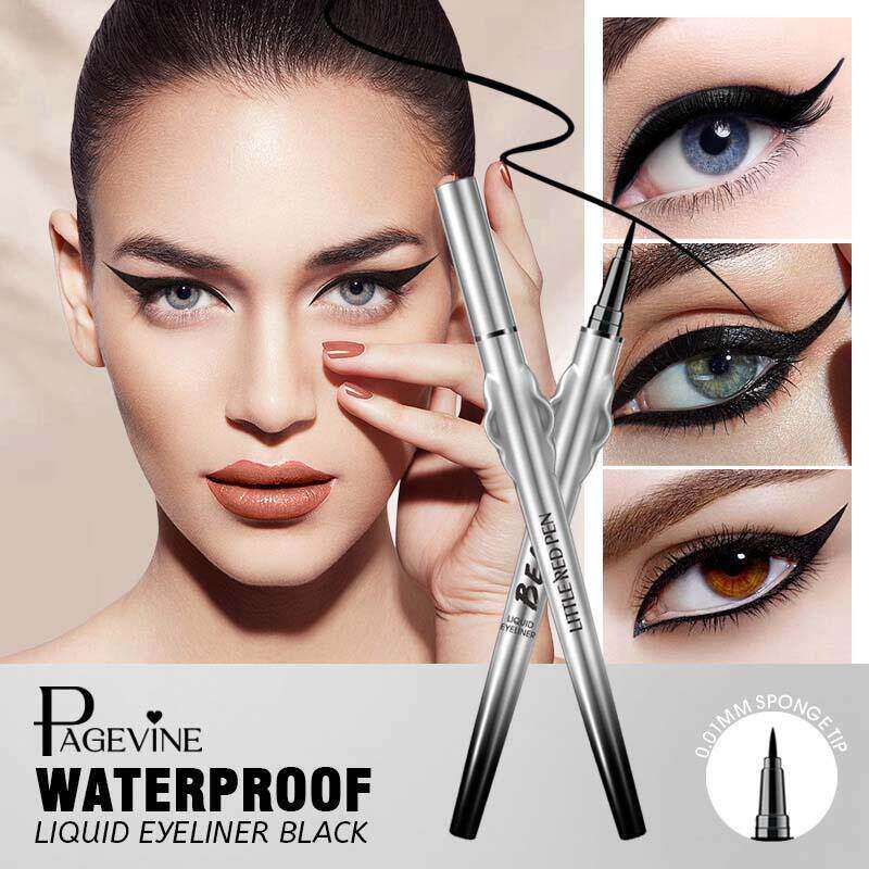 Black Eyeliner Liquid Pen 速干防水防汗不晕染眼线液笔