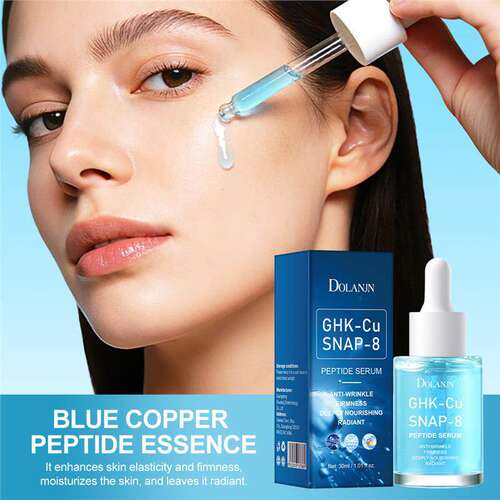 Copper Peptide Serum 蓝铜肽抗老化精华多肽紧致淡纹护肤原液