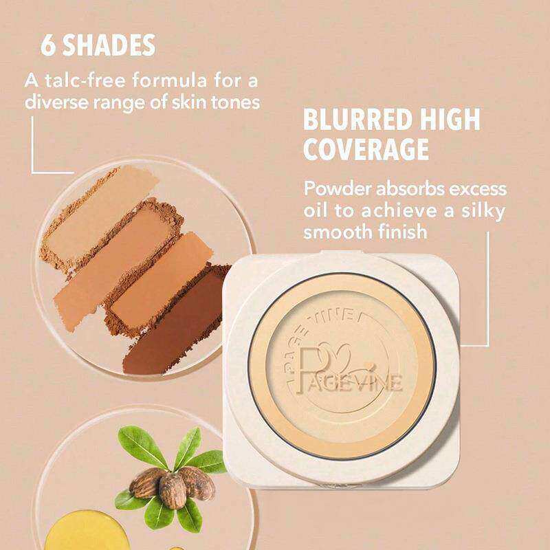 Waterproof Long Lasting Powder 持久定妆补妆 跨境彩妆粉饼