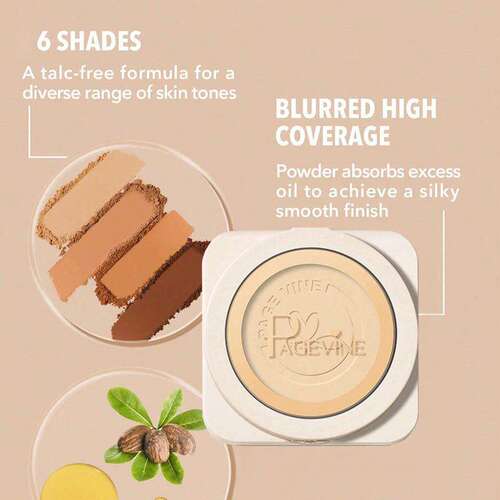 Waterproof Long Lasting Powder 持久定妆补妆 跨境彩妆粉饼