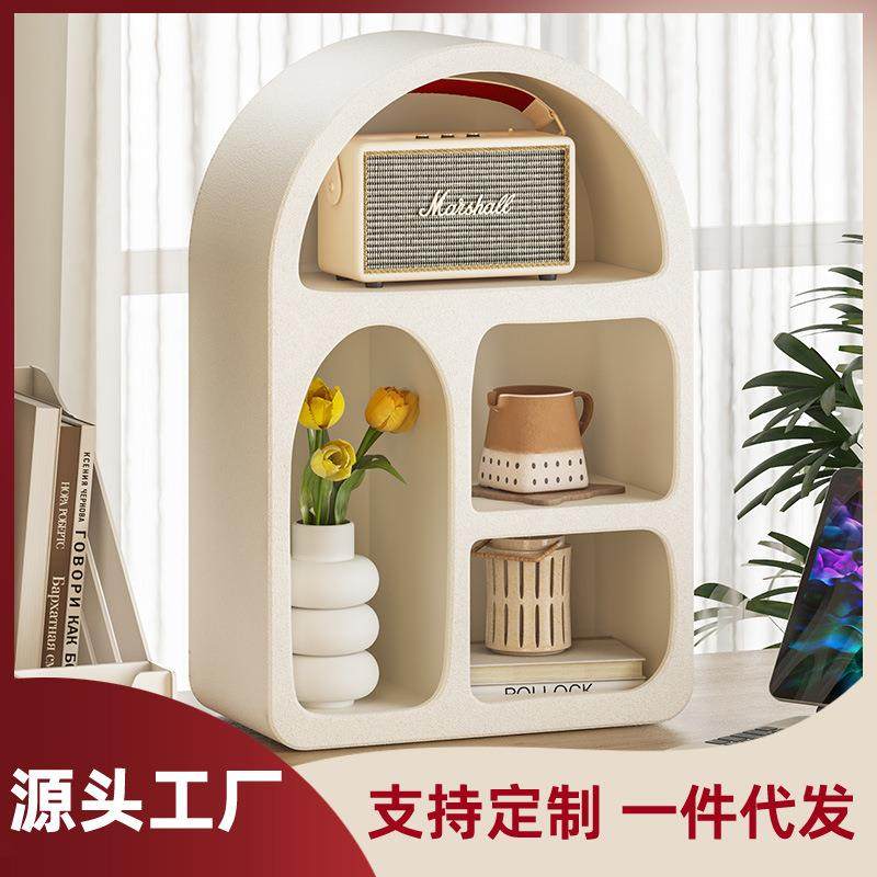 水杯卧室桌面收纳柜储物柜厨房茶水间整理收纳架免安装置物架,收纳整理,书桌收纳置物架,淘宝优惠券,粉丝福利购,淘宝优惠卷