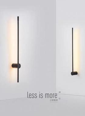 个性北欧简单长条壁灯客厅墙面沙发背景墙壁灯卧室床头壁灯led灯