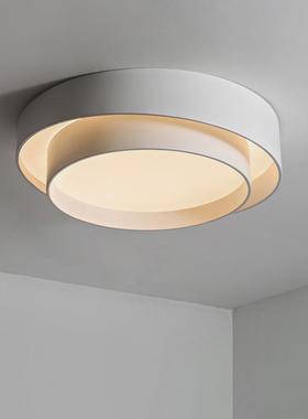 北欧现代简约吸顶灯大气客厅灯卧室主卧温馨浪漫圆形led现代灯具