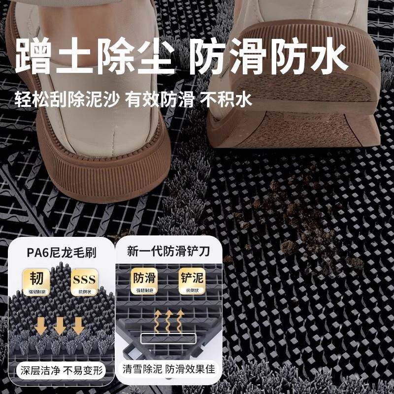 室外防滑地垫商用脚垫入户门垫酒店商场进门户外刮泥蹭土防水防晒