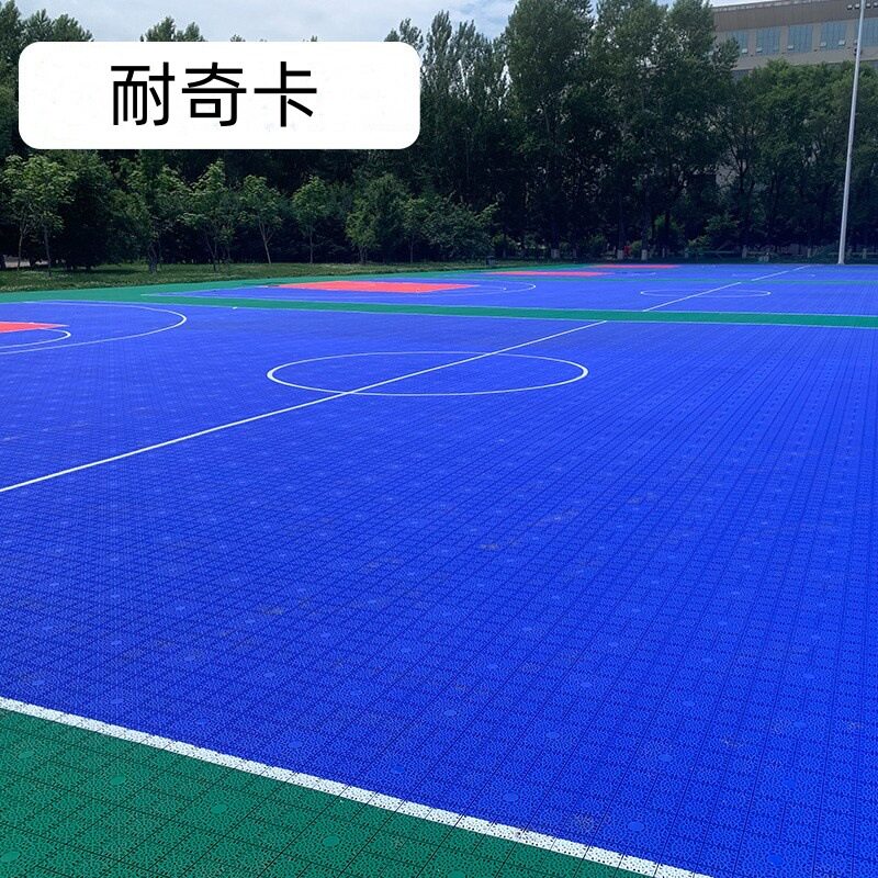 悬浮地板厂家 户外拼装 运动地垫 篮球场幼儿园学校阳台防滑