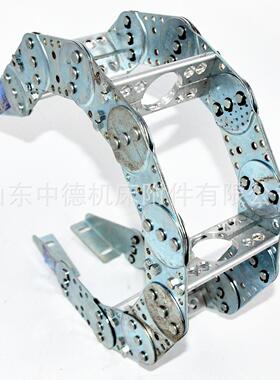 厂家TL180304不锈钢拖链 电厂用重载拖链TL型180金属钢铝拖链