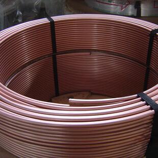 现货供应6mm空调盘管铜合金T2红铜管多种类有色金属材料紫铜管