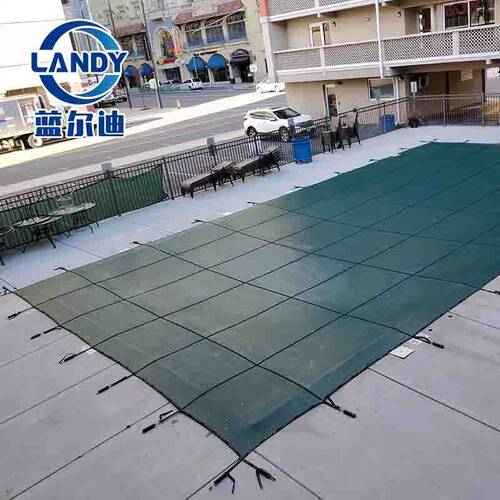 泳池盖PP材质 现货厂家供应 游泳池安全保温盖防护罩 防尘抗UV