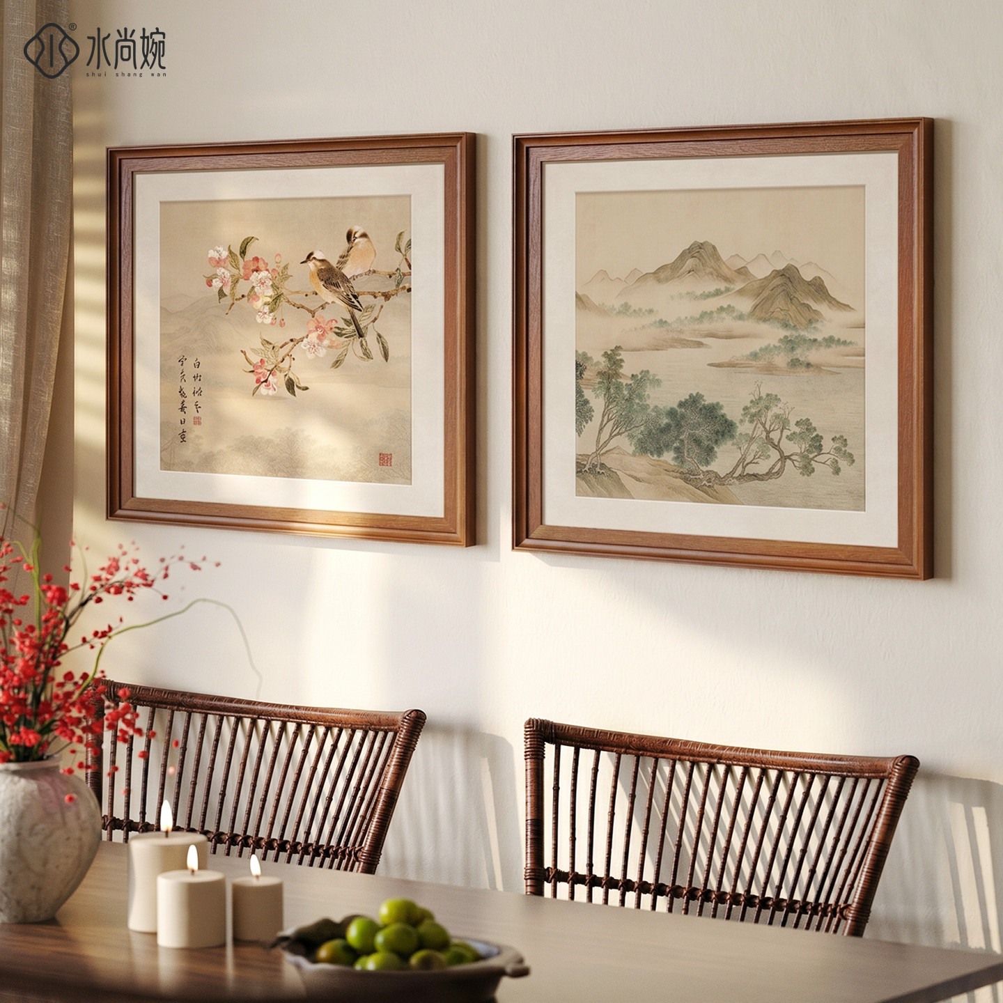 【宋氏美学】山水画餐厅装饰画