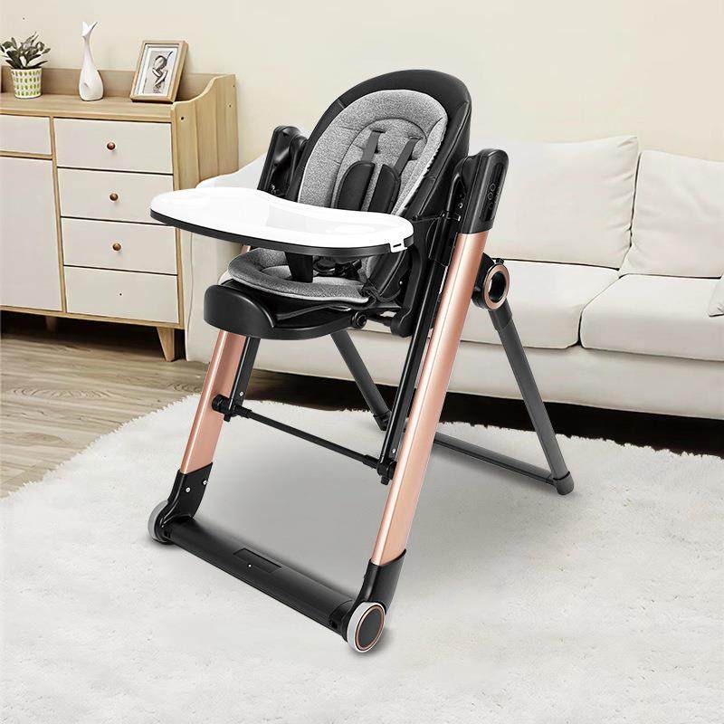 婴儿宝宝电动多功能可折叠餐椅秋千二合一免安装系列可折叠餐椅