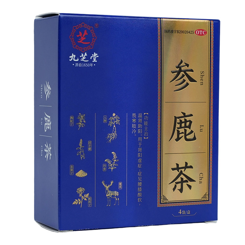 九芝堂参鹿茶4g*4袋