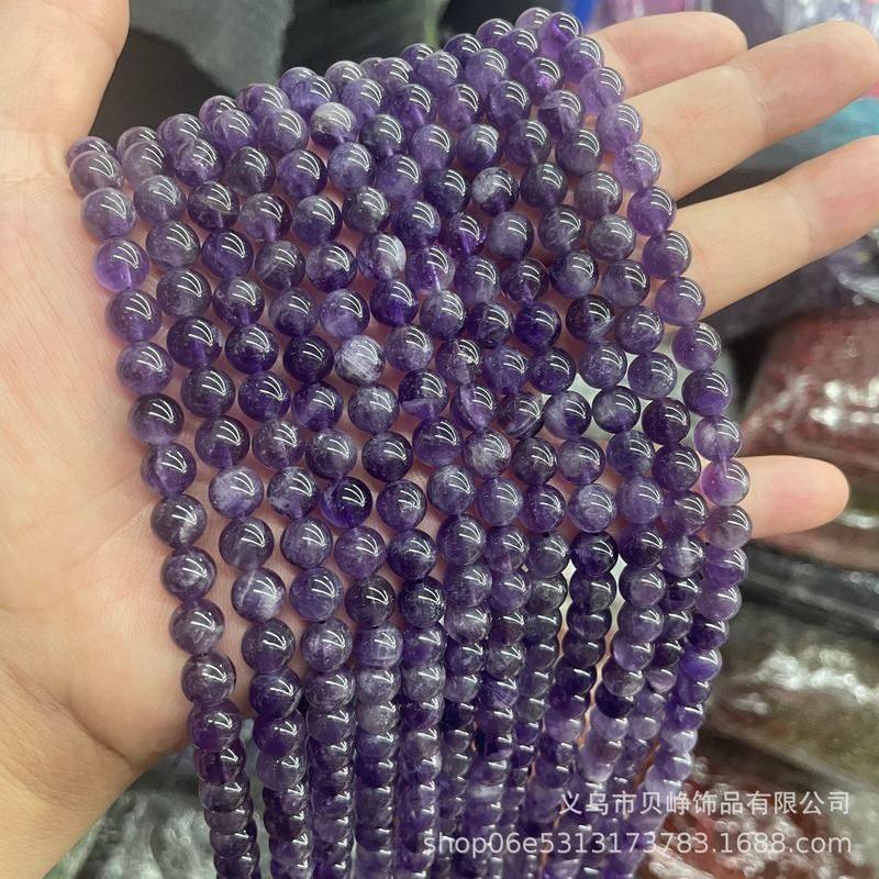 饰品隔片天然紫水晶现货厂家散珠乌拉圭紫水晶diy强保色配珠直供,饰品/流行首饰/时尚饰品新,其他DIY饰品配件,淘宝优惠券,粉丝福利购,淘宝优惠卷