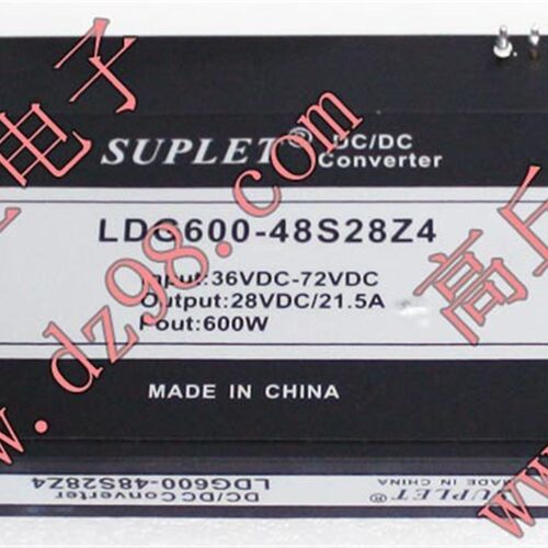 二手8成新suplet雷能 LDG600-48S28Z4 28V 21.5A 电源模块