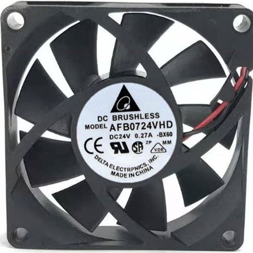 原装 台达 AFB0724VHD -BX60 24V 0.27A 7CM 变频器 散热风扇7020