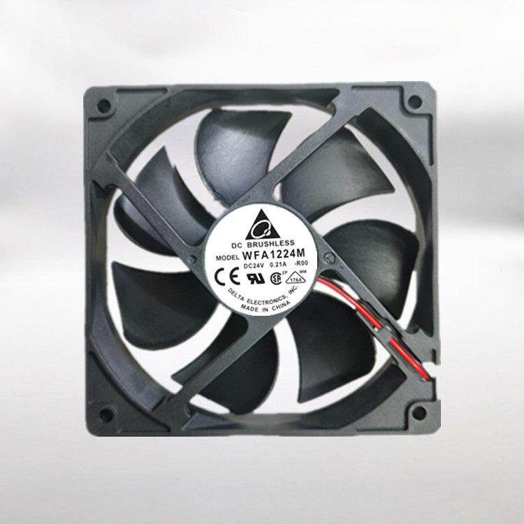 台达 12厘米 12025 5v 12v 24v 0.21A 静音主机壳直流散热风扇