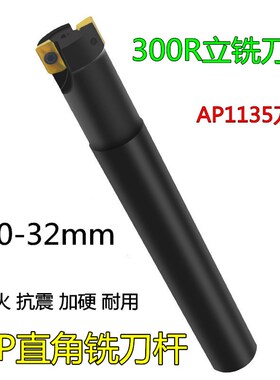 BAP300R直角铣刀杆CNC抗震加硬 AP1135 C19 20 21 22 25 R0.8