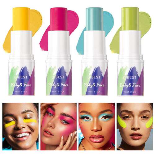 Face & Body Paint Sticks 脸部身体彩绘棒修容提亮 可水洗彩妆笔