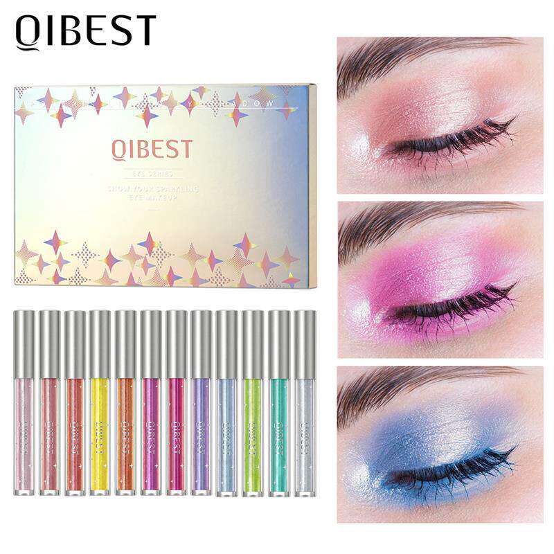 Glitter Matte Liquid Eyeshadow Set 闪片哑光高光修饰眼影液