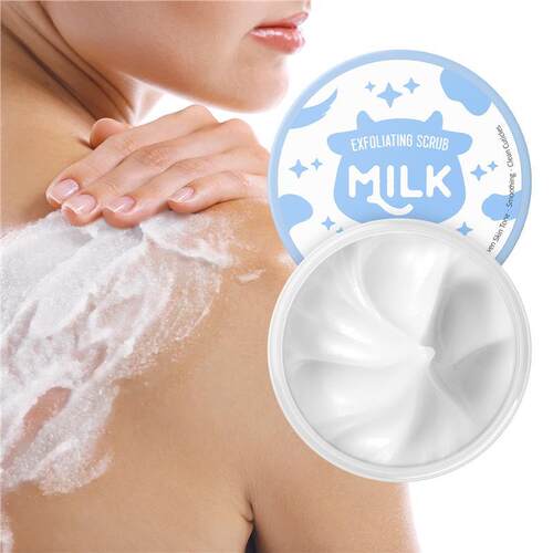 90g Milk Body Scrub 细腻颗粒牛奶身体磨砂膏