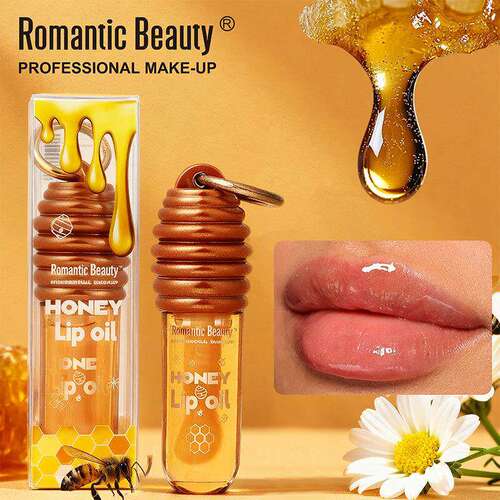 Brazil Popular Lip Balm 巴西爆款润唇油 蜂蜜养护双唇 透亮妆感