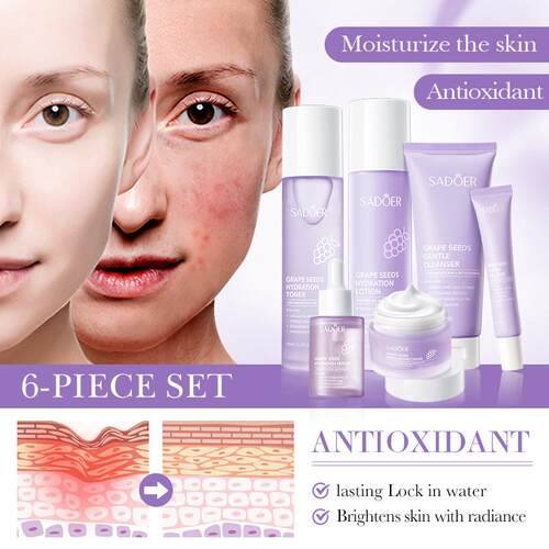Grape Seed Antioxidant Repairing, Nourishing & Hydrating Set