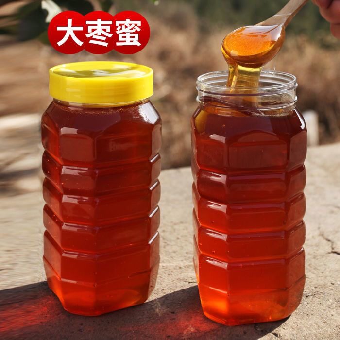 正宗土蜂蜜纯正天然农家自产秦岭深山枣花蜂蜜2斤装