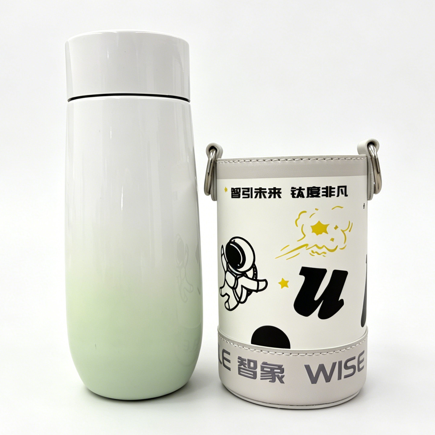 儿童保温杯套背带水杯套挂绳杯套卡通保护套水壶套杯子套保温壶套