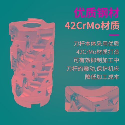 数控玉米铣刀杆BAP300/400R玉米粒铣刀端面开粗螺旋玉米棒铣刀盘
